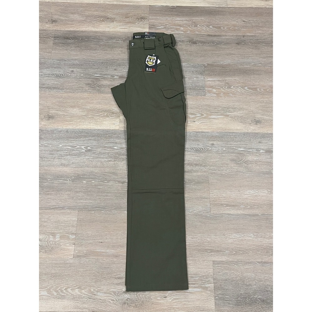 5.11 Tactical Stryke Pants Mens 28x34 TDU Green Flex-Tac Ripstop Cargo 74369 NEW